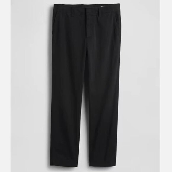 GAP 90s Mid Rise Downtown Khakis Black Stretch Ankle Pants Size 4 TALL NWT RT$70 - Picture 10 of 11